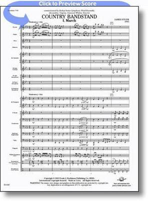 Country Bandstand - James Syler - FJH Music Company Score/Parts