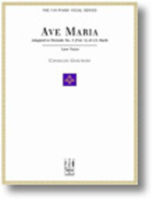 Ave Maria, For Low Voice and Piano - Bach-Gounod - Classical Vocal Low Voice FJH Music Company