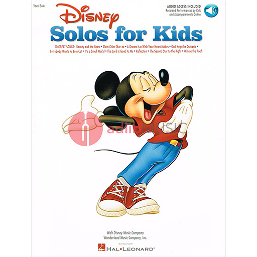 Disney Solos for Kids - Vocal Hal Leonard 740197