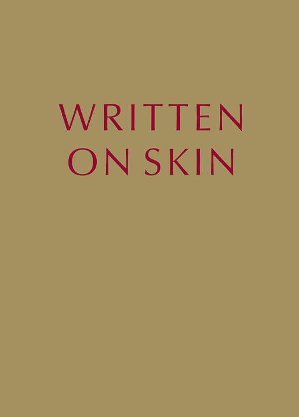 WRITTEN ON SKIN FULL SC CASED ED