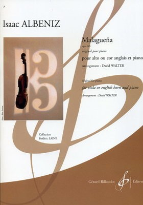 Malaguena Op. 165 - Isaac Albeniz - Cor Anglais David Walter Gerard Billaudot Editeur