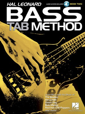 Hal Leonard Bass Tab Method - Book 2 - Bass Guitar Various Hal Leonard Bass TAB Sftcvr/Online Audio