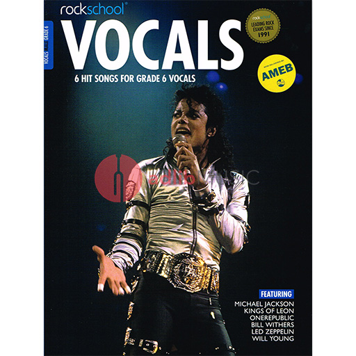 Rockschool Vocals - Grade 6 Male - 2014-2020 - Vocal Rock School Limited Sftcvr/Online Audio