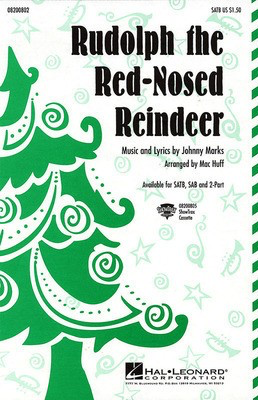 Rudolph the Red-Nosed Reindeer - Johnny Marks - Mac Huff Hal Leonard ShowTrax CD CD