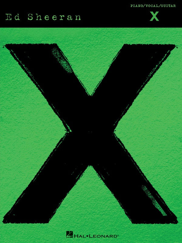 Ed Sheeran - X - Piano/Vocal/Guitar PVG Hal Leonard 138024