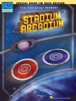 Red Hot Chili Peppers - Stadium Arcadium: Deluxe Bass Edition Book/2-CD Pack - Bass Guitar Hal Leonard Bass TAB with Lyrics & Chords /CD