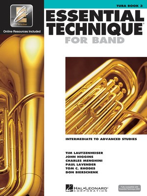 Essential Technique For Band Bk3 Tuba Eei - Tuba in C (B.C.) - Tuba Various Hal Leonard /CD