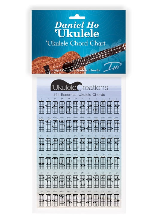 Daniel Ho Ukulele Chord Chart - Chart Alfred 98-DHC80090