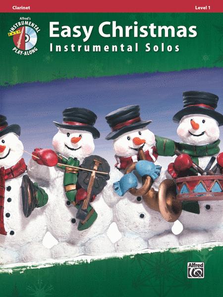 Easy Christmas Instrumental Solos Clarinet Book/CD