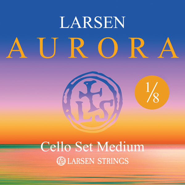 Larsen Aurora Cello String Set 1/8 Size