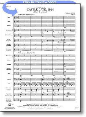 Castle Gate, 1924 - Tyler S. Grant - FJH Music Company Score/Parts