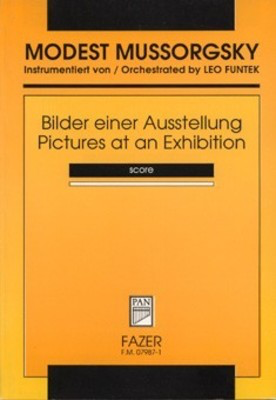 Pictures At An Exhibition Study Score - Modest Mussorgsky - Leo Funtek Fennica Gehrman Study Score