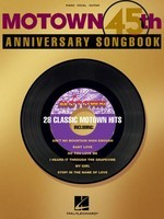 Motown 45th Anniversary Songbook - Various - Hal Leonard Piano, Vocal & Guitar