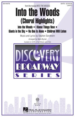 Into the Woods - Choral Highlights Discovery Level 2 - Stephen Sondheim - Mark Brymer Stephen Sondheim Hal Leonard ShowTrax CD CD