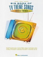 The Big Book of TV Theme Songs - Various - Guitar|Piano|Vocal Hal Leonard Piano, Vocal & Guitar