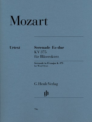 Serenade K 375 E Flat 2Ob 2Cla 2Fhn 2Bsn - Wolfgang Amadeus Mozart - G. Henle Verlag Score/Parts