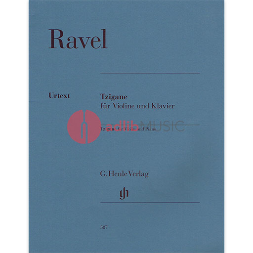 Ravel - Tzigane - Violin/Piano Accompaniment Henle HN587