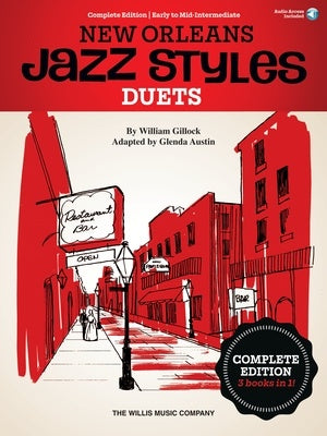 New Orleans Jazz Styles Duets Complete Edition Book/OLA - William Gillock - Piano Solo - Willis Music