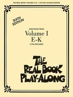 The Real Book Play-Along - Volume 1 E-K - 3-CD Set - Various - All Instruments Hal Leonard CD