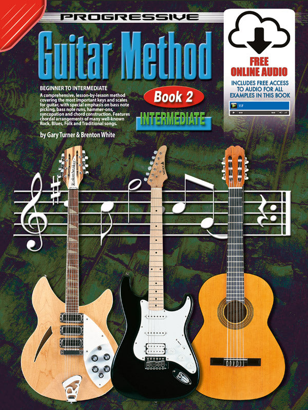 Progressive Guitar Method Book 2 Book/OA