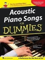 Acoustic Piano Songs for Dummies - Various - Hal Leonard Piano, Vocal & Guitar