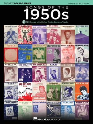 Songs of the 1950s - Decade Series Play-Along - Piano/Vocal/Guitar/Audio Access Online PVG Hal Leonard 137595