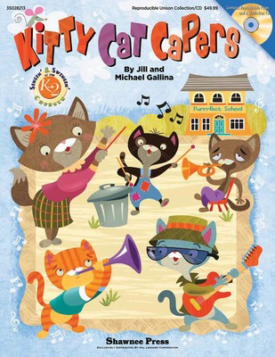 Kitty Cat Capers - Jill Gallina|Michael Gallina - Unison Shawnee Press