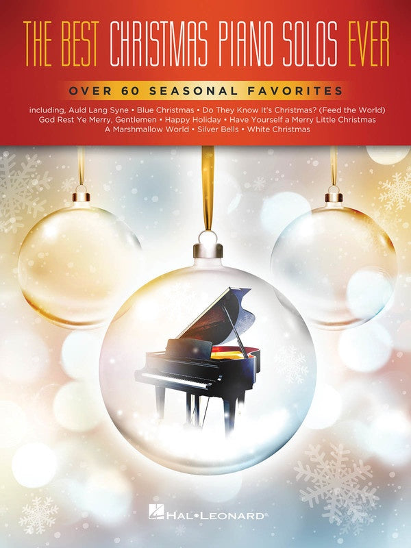 The Best Christmas Piano Solos Ever - Piano Solo Hal Leonard 294999