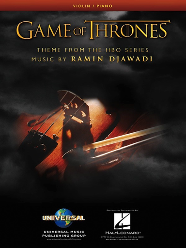 Game of Thrones - Violin/Piano Accompaniment Hal Leonard 253399