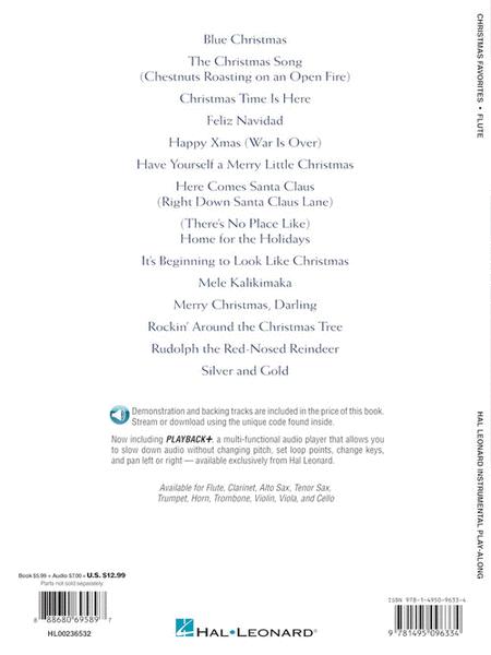 Christmas Favorites - Flute Instrumental Play-Along - Online Audio - Hal Leonard