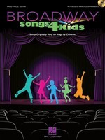 Broadway Songs for Kids - Songs Originally Sung on Stage by Children Book/CD Pack - Various - Vocal Hal Leonard /CD