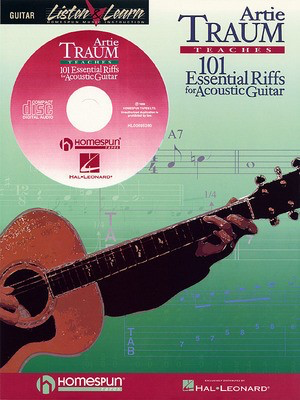 101 Essential Riffs for Acoustic Guitar - Guitar Artie Traum Hal Leonard /CD