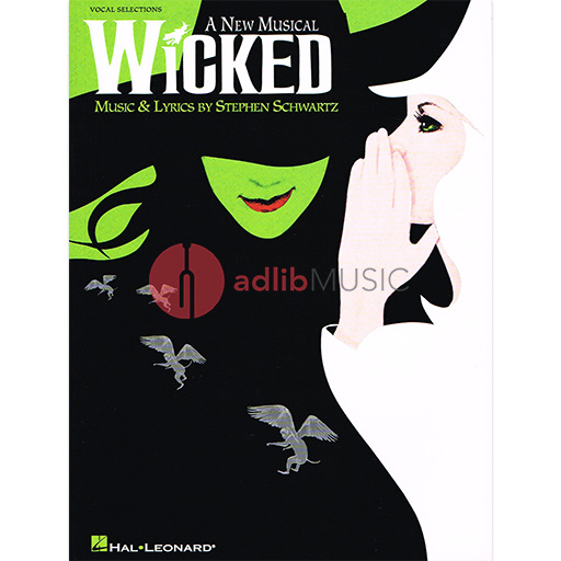 Wicked: A New Musical - Piano/Vocal by Schwartz Hal Leonard 313268
