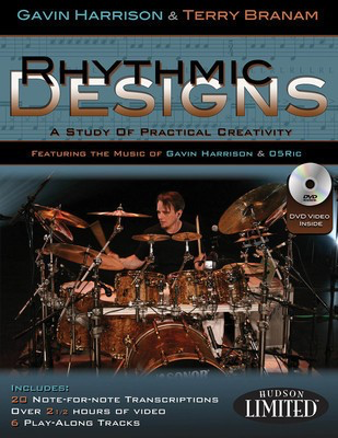 Rhythmic Designs - A Study of Practical Creativity - Drums Gavin Harrison|Terry Branam Hudson Music /DVD