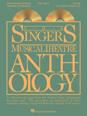 The Singer's Musical Theatre Anthology - Volume 5 - Tenor Accompaniment CDs - Various - Vocal Tenor Hal Leonard CD