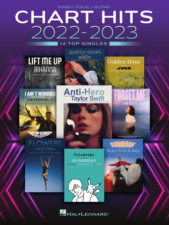 Chart Hits of 2022-2023 - Piano/Vocal/Guitar PVG Hal Leonard 1167162