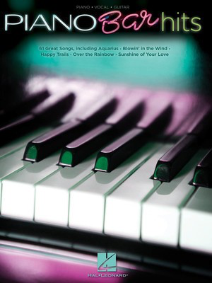 Piano Bar Hits - Hal Leonard Piano, Vocal & Guitar