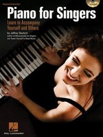 Piano for Singers - Learn to Accompany Yourself and Others - Piano Jeffrey Deutsch Hal Leonard Piano Accompaniment /CD