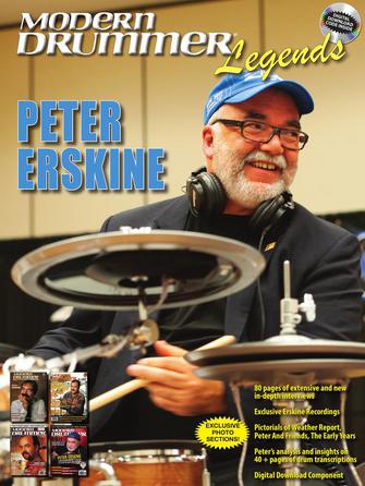 Modern Drummer Legends: Peter Erskine - Drums/Audio Access Online Hal Leonard 389345