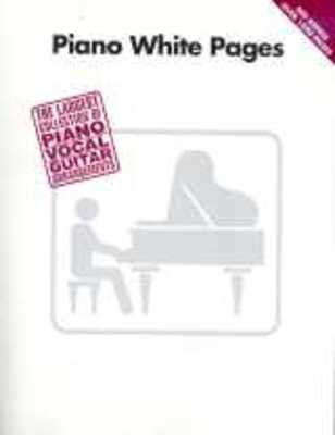 Piano White Pages - The Largest Collection of Piano/Vocal/Guitar Arrangements - Guitar|Piano|Vocal Hal Leonard Piano, Vocal & Guitar