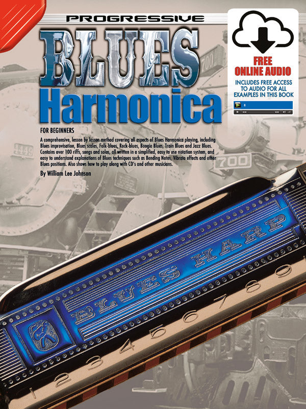 Progressive Blues Harmonica Bk/CD