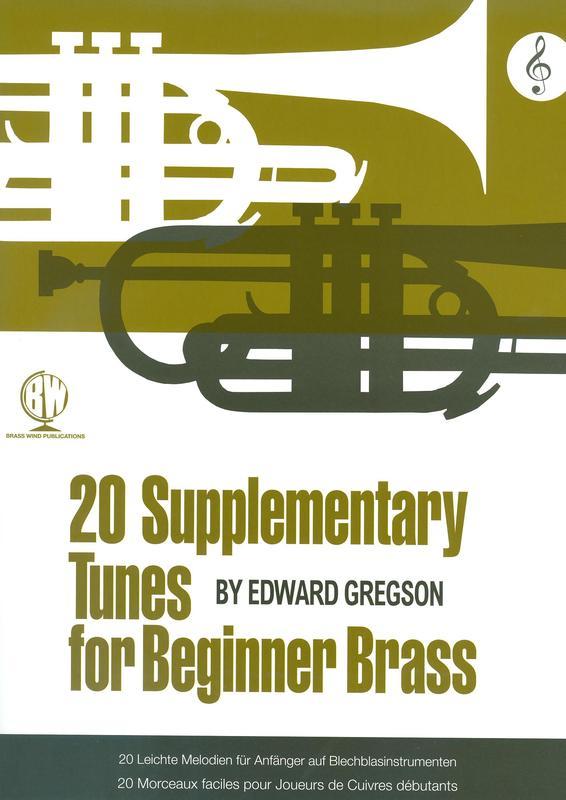 20 Supplementary Tunes for Beginner Brass - Trumpet by Gregson Brasswind BW6002TC