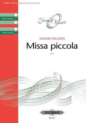 Missa Piccola - Sandra Milliken - SATB Edition Peters Choral Score Octavo