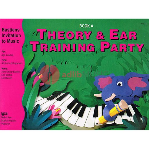 Invitation To Music Theory And Ear Training A - Jane Bastien - Piano Neil A. Kjos Music Company