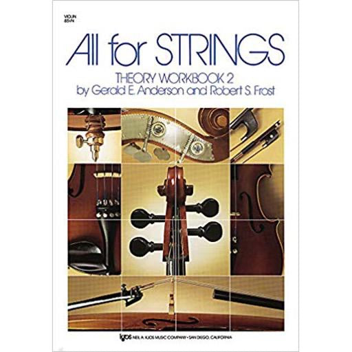 All for Strings Theory Book 2 - Violin Workbook 85VN