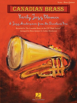 Early Jazz Classics - Canadian Brass Quintets Score - Tuba Luther Henderson Canadian Brass Brass Quintet Score