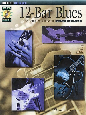 12-Bar Blues - Guitar Dave Rubin Hal Leonard Guitar TAB /CD