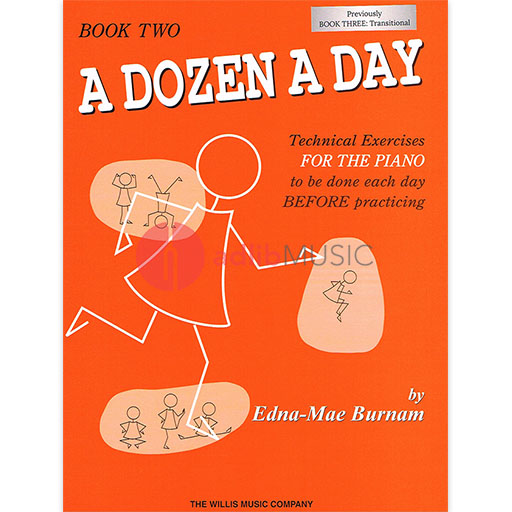 A DOZEN A DAY - PIANO - BOOK 2 - TRANSITIONAL - WILLIS MUSIC 413826