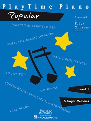 PlayTime Popular - Level 1 - Piano Nancy Faber|Randall Faber Faber Piano Adventures Piano Solo