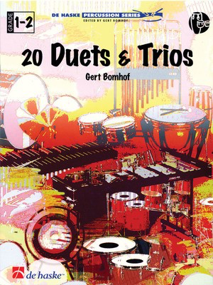 Twenty Duets and Trios Percussion Ensemble - 2 or 3 Players - Gert Bomhof - Percussion De Haske Publications Percussion Duo